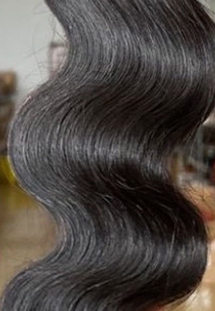Body Wave 100% human hair, natural black
