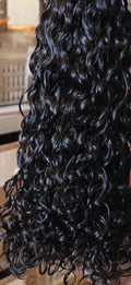 Bohemian Curly 100% human bulk braiding hair, 100g pack
