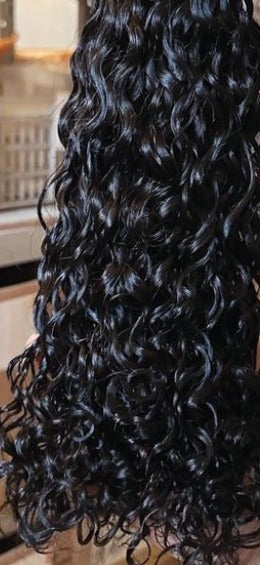 Bohemian Curly 100% human bulk braiding hair, 100g pack