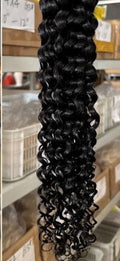 Jerry Curly 100% human bulk braiding hair, 100g pack